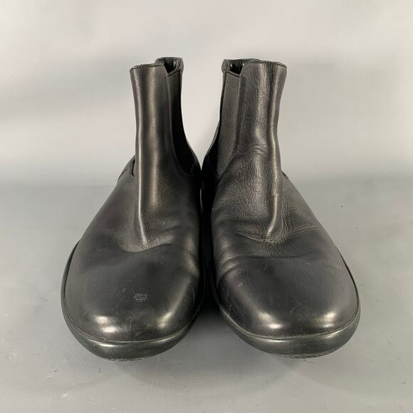 PRADA SPORT Size 9 Black Leather Boots